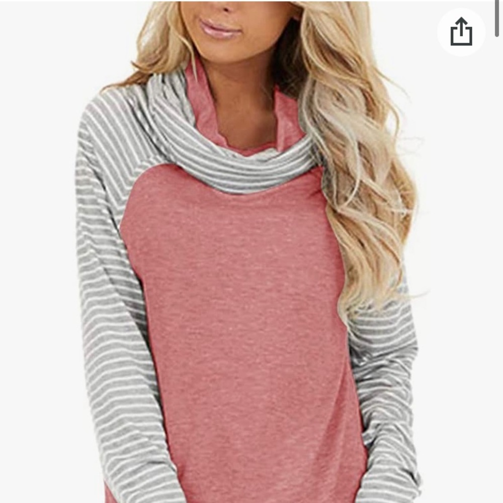 Cowl neck sweater